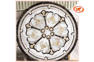 Đá hoa văn tròn HVT01