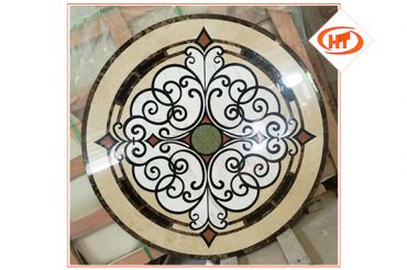 Đá hoa văn tròn HVT03