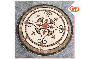 Đá hoa văn tròn HVT04