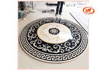Đá hoa văn tròn HVT06