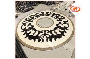 Đá hoa văn tròn HVT08
