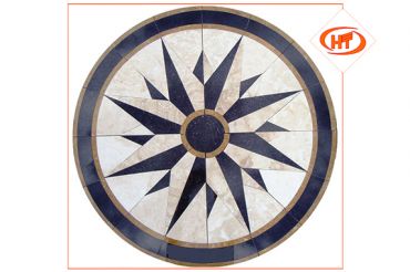 Đá hoa văn tròn HVT15