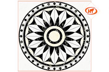 Đá hoa văn tròn HVT21