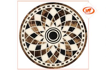 Đá hoa văn tròn HVT23