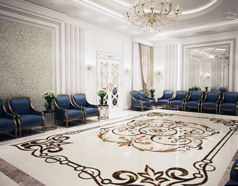 Hoa văn đá hình chữ nhật Hoa văn đá hình chữ nhật