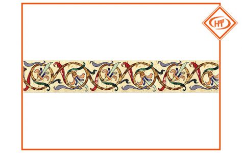 Border hoa văn đá BD07