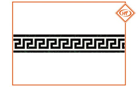 Border hoa văn đá BD13