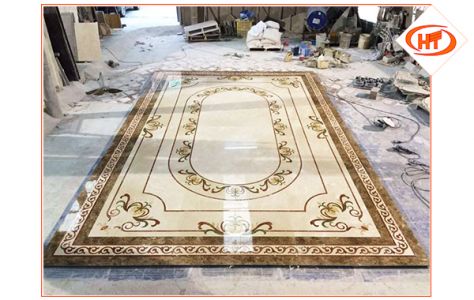 Đá hoa văn chữ nhật HVCN08