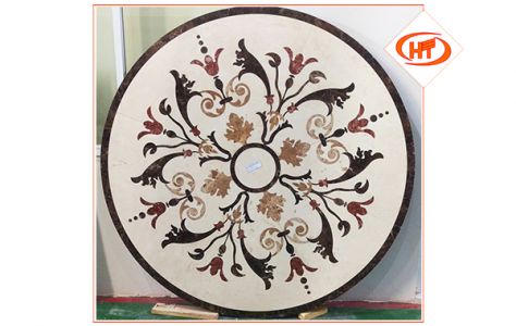 Đá hoa văn tròn HVT13