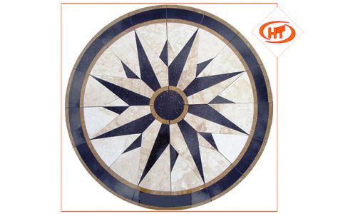 Đá hoa văn tròn HVT15