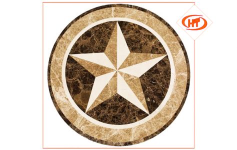 Đá hoa văn tròn HVT16