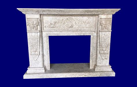 Lò sưởi đá Oman Xám